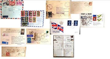 Wereld 1875/1971 - Wereldwijde postgeschiedenis &, Gestempeld