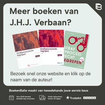 Straf(proces)recht begrepen / Recht begrepen - J.H.J., Verzenden, Zo goed als nieuw, J.H.J. Verbaan