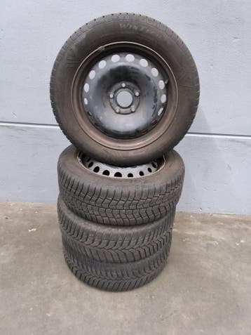 Renault Megane Scenic winterset 16 inch 5,8 mm, Gebruikt, 16 inch, Banden en Velgen, Personenwagen