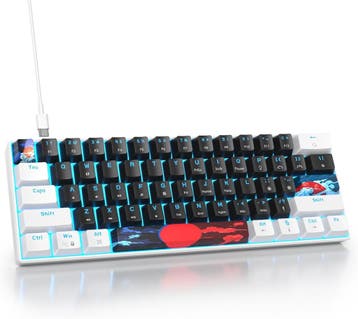 Gaming Keyboard Rood Switch | Tweedekansje | OP=OP, Ergonomisch, Nieuw, Ophalen of Verzenden, Qwerty