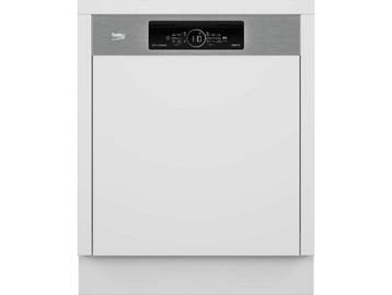 Beko BDSN3844M0X - Semi-inbouw Vaatwasser - 14 Couverts 43, Verzenden, Zo goed als nieuw