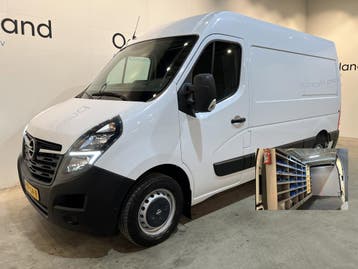 Opel Movano 2.3 Turbo L2H2 150 PK, Stof, Gebruikt, Euro 6, Wit