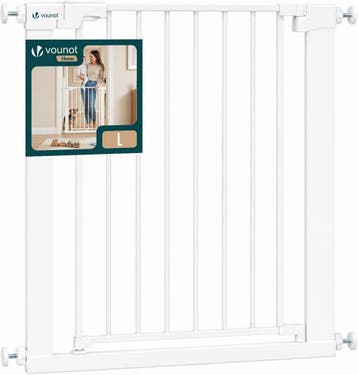 Huisdierhek 75-82cm | Automatisch sluitend | Retourdeal, Ophalen of Verzenden, Zo goed als nieuw, Klemhekje, Metaal of IJzer