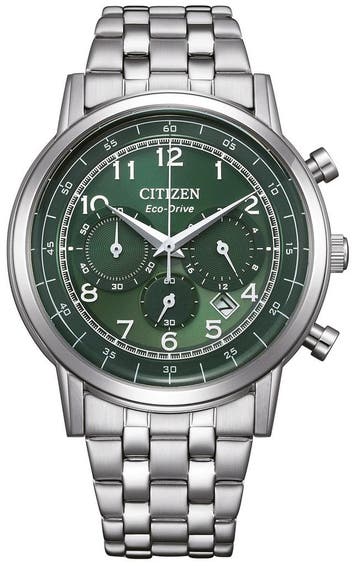 Citizen CA4630-53X Eco-Drive chronograaf horloge, Staal, Verzenden, Nieuw, Polshorloge