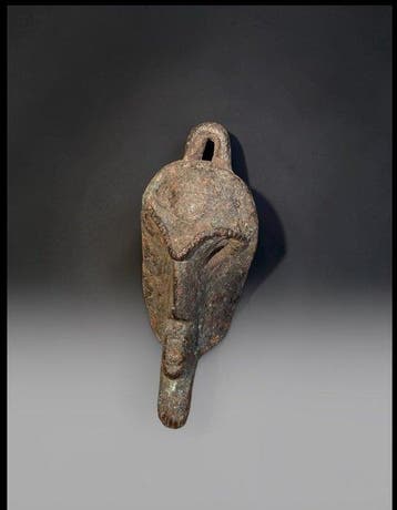 Oude wijze collier Dogon - Bronzen ketting - Dogon - Mali