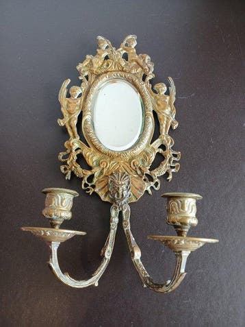 Spiegel - Verguld brons - Napoleon III