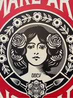 Shepard Fairey (OBEY) (1970) - Make Art Not War Signed