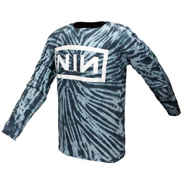 Nine Inch Nails Logo Dip Dye Longsleeve T-Shirt, Verzenden, Nieuw