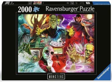 Universal Monsters Puzzel (2000 stukjes) | Ravensburger -, Verzenden, Nieuw