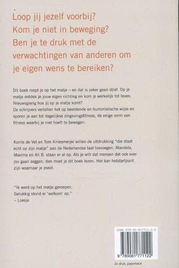 Het matje, Boeken, Ophalen of Verzenden, Nieuw
