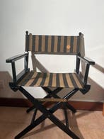 Fendi - Stoel - Hout, Textiel - Van de regisseur, Antiek en Kunst, Curiosa en Brocante