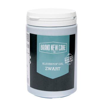 BrandNewCake Kleurstof Gel Zwart 1kg, Verzenden, Nieuw