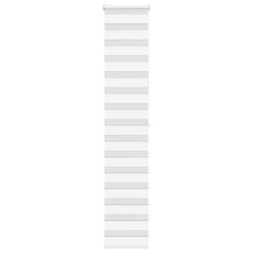 vidaXL Zebra rolgordijn 40x200 cm stofbreedte 35,9 cm, Verzenden, Nieuw, Wit