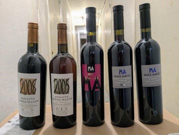 2008 , 2009 Mas Amiel Maury Vintage Charles Dupuy + 2012 Mas, Nieuw