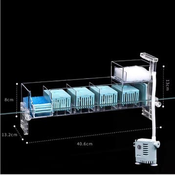 Aquarium Waterval Topfilter Meerlaags Filter Systeem, Verzenden, Nieuw