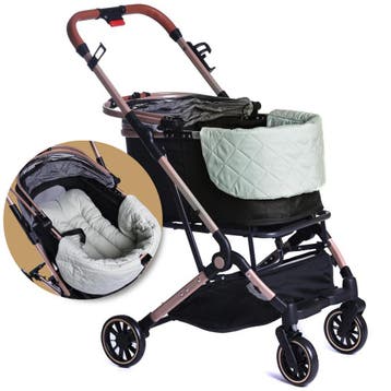 Hondenbuggy Comfort Kussen Groen (excl. buggy) - 2 delig, Ophalen of Verzenden, Nieuw