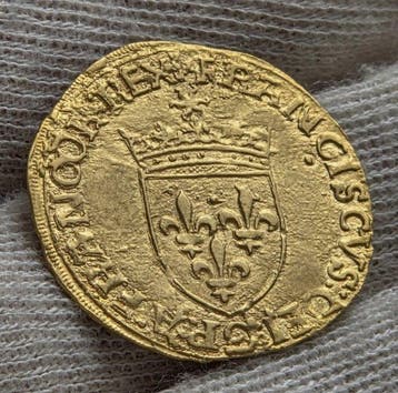 Frankrijk. François I (1515-1547). Ecu dor au soleil