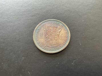 Nederland. Wilhelmina. 1 Gulden 1912 (Zonder minimumprijs)