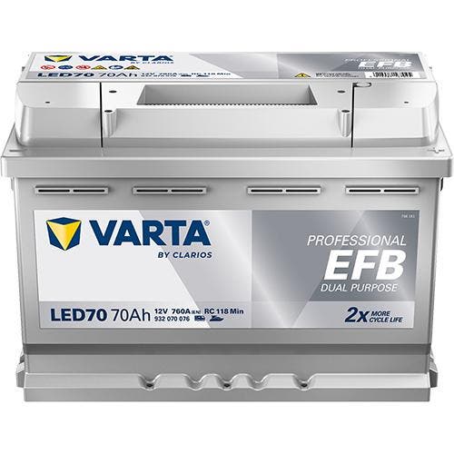 Varta LED70 PROFESSIONAL EFB, Caravans en Kamperen, Camper-accessoires, Verzenden