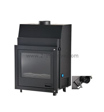 Aquaflame 25 inbouw cv-houtkachel Plat Handmatige bediening, Verzenden, Nieuw