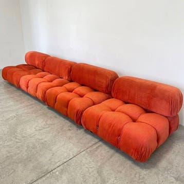 B&B Italia - Mario Bellini - Camaleonda - Sofa (4) - Fluweel