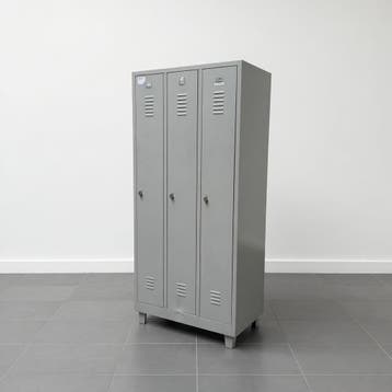 3-deurs Manutan locker - 180x89x50 cm, Huis en Inrichting, Kasten | Lockerkasten, Ophalen of Verzenden, Nieuw