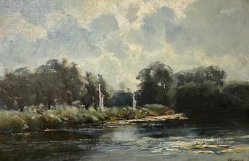 Jan Hillebrand Wijsmuller (1855-1925) - Het water