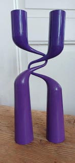 Mikaela Dörfel - Kaarsenhouder Tango / Dubbel (2) - Staal