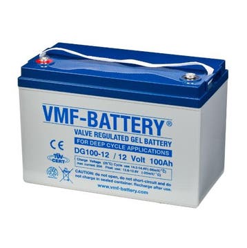 VMF DG100-12 Deep Cycle Gel accu 12V, 100 Ah, T5, origineel, Verzenden, Nieuw