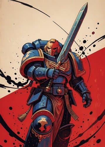 SSICK - [XL MATTE PAPER] Blade of the Imperium