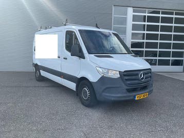 Zakelijke Lease |  Mercedes-Benz Sprinter 214 CDI Aut. L2 EX, Stof, Gebruikt, Euro 6, Wit