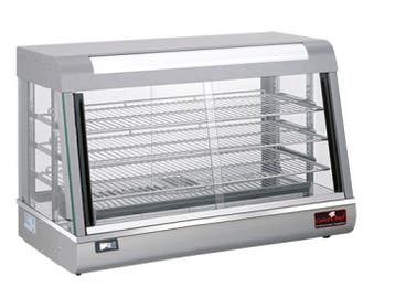 Warmhoudvitrine | RVS | 90x48x60,5(H) cm CaterChef, Verzenden, Nieuw in verpakking