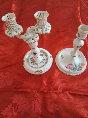 Herend - Kaarsenhouder (2) - Porselein