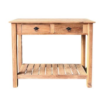 Landelijke sidetable -  120 cmSidetables, Huis en Inrichting, Tafels | Sidetables, Ophalen of Verzenden, Nieuw