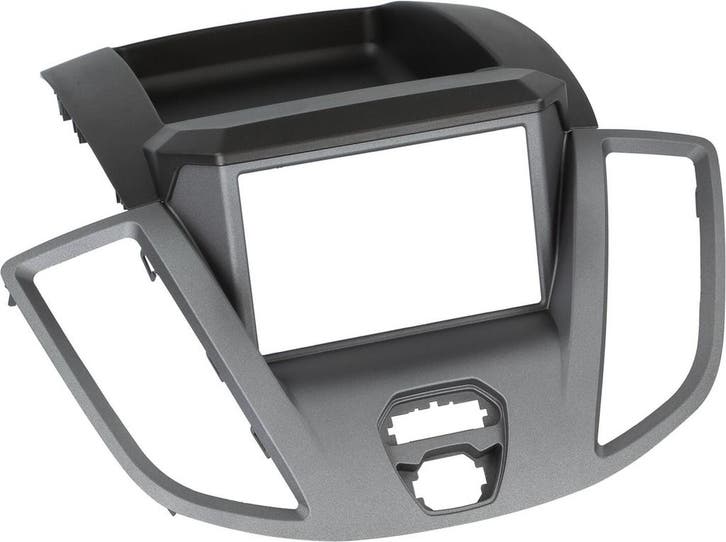2-DIN Paneel Ford Transit 2014-2019 - Kl: Zwart / Antraciet, Auto diversen, Autoradio's, Verzenden
