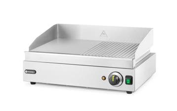 Hendi Bakplaat Profi Line | Half Geribbeld | 2400W | 230V |, Ophalen of Verzenden, Nieuw in verpakking