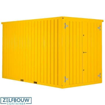 Tuinhuis Staal - Container - demontabel - op=op beschikbaar
