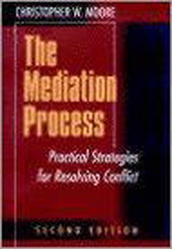The Mediation Process - Christopher W. Moore 9780787902483, Boeken, Taal | Engels, Gelezen, Verzenden