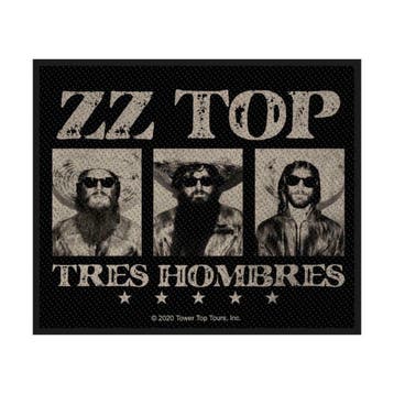 ZZ Top Tres Hombres Patch officiële merchandise, Ophalen of Verzenden, Nieuw, Kleding