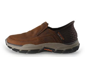 Skechers Instappers in maat 43 Bruin, Bruin, Verzenden, Overige typen, Skechers