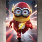 Lego Merchandise - Minion FLASH versione LEGO | Tela XXL |, Nieuw