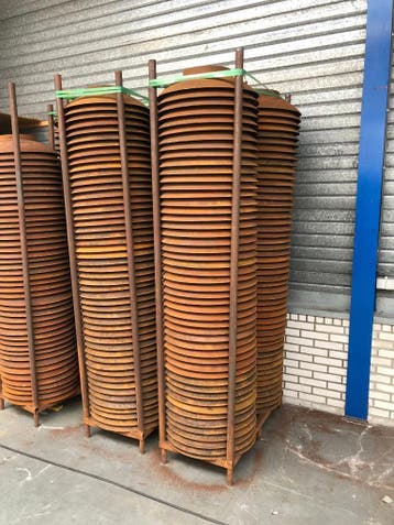 ACTIE | Cortenstalen vuurschaal / vuurkorf / vuurhaard 60 cm, Tuin en Terras, Verzenden, Nieuw