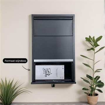 ParcelXL® - Pakketbrievenbus - Pakketbox - HomeBox -, Verzenden, Nieuw, Rvs