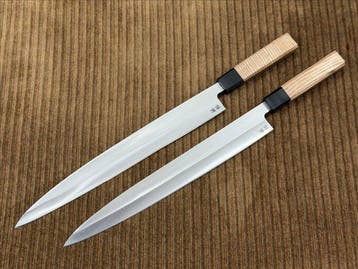 Keukenmes - Yanagiba - Handmatig afgewerkt Japanse Yanagiba