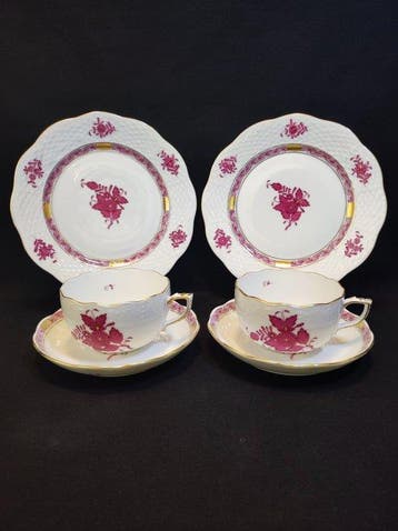 Herend - Koffieservies (6) - Teeservice für 2 Personen