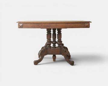 Eettafel - Eik - Gründerzeit eettafel
