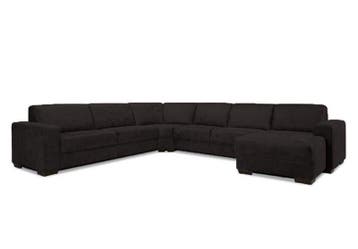 Hoekbankstel Malden - hoekbanken - Bruin, Nieuw, 150 cm of meer, Stof, 200 tot 250 cm