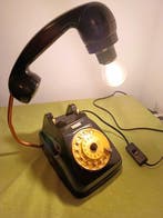 Tafellamp - Plastic, Koper, Metaal - Telefoon uit de jaren, Antiek en Kunst