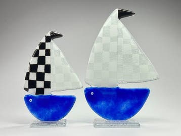 Studio Habrat - Beeldje - Sailing Boat (2) - fusie
