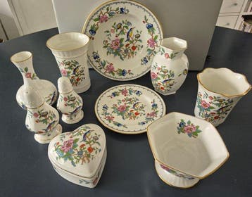 Aynsley - Aynsley - Tafelservies (10) - Pembroke - Porselein, Antiek en Kunst